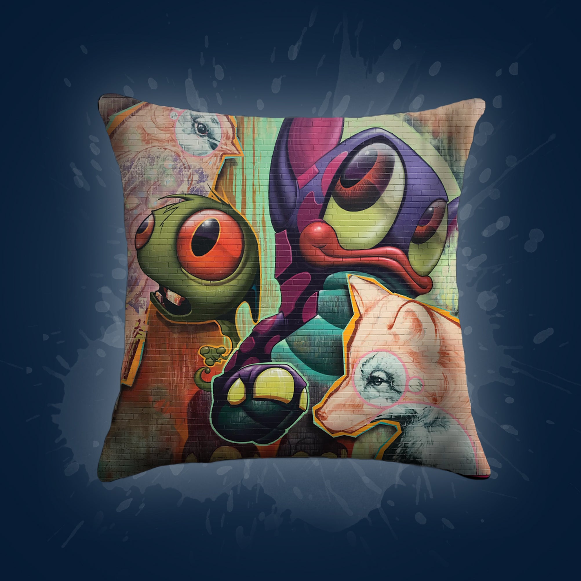 LaloSmith Mural Pillow