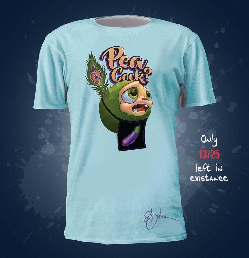 Limited Edition Pea Cock Tee